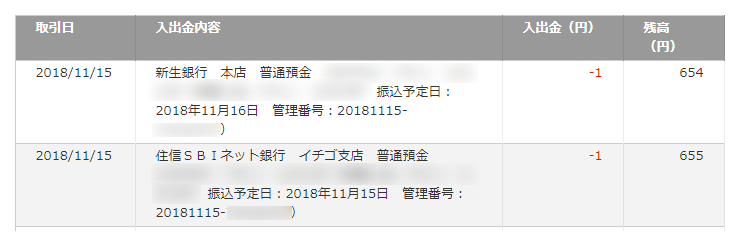 着金日に関わらず預金は引き落とされます