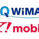 UQ WiMAXとY!mobileのロゴ