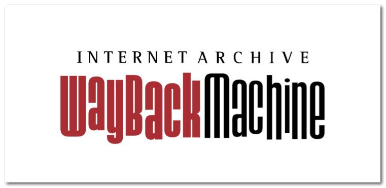 Internet Archive（Wayback Machive）