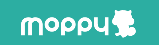 モッピー（moppy）のロゴ