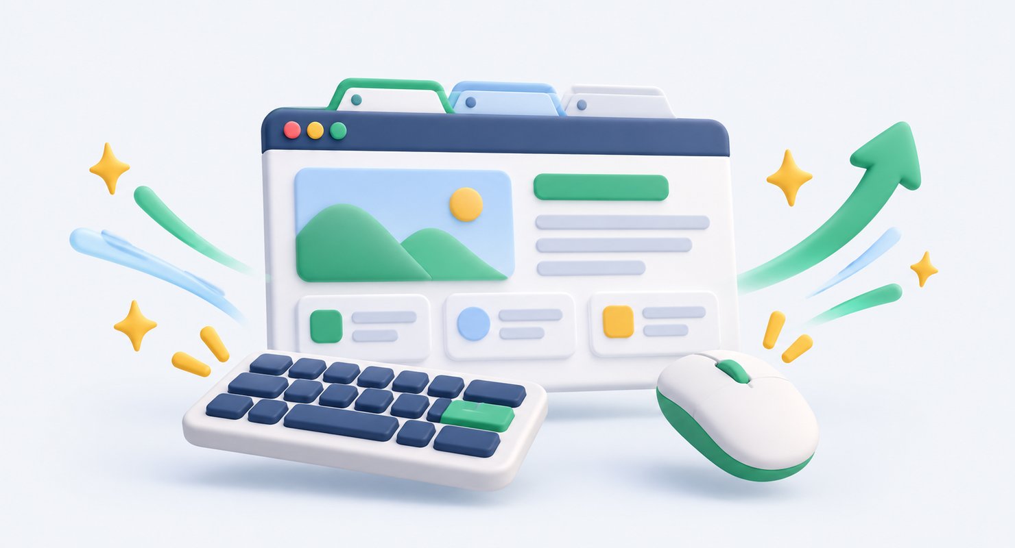 「Google Chromeを使うなら覚えておくべきショートカットキー」のイメージイラスト