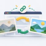 「WordPressでアップロードした画像を差し替える方法」のイメージイラスト